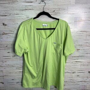 Columbia Lime Green Short Sleeve Tee size xl shirt